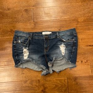 Women’s Torrid Plus Size Jean Shorts size 22